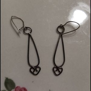 Sterling silver dangly earrings